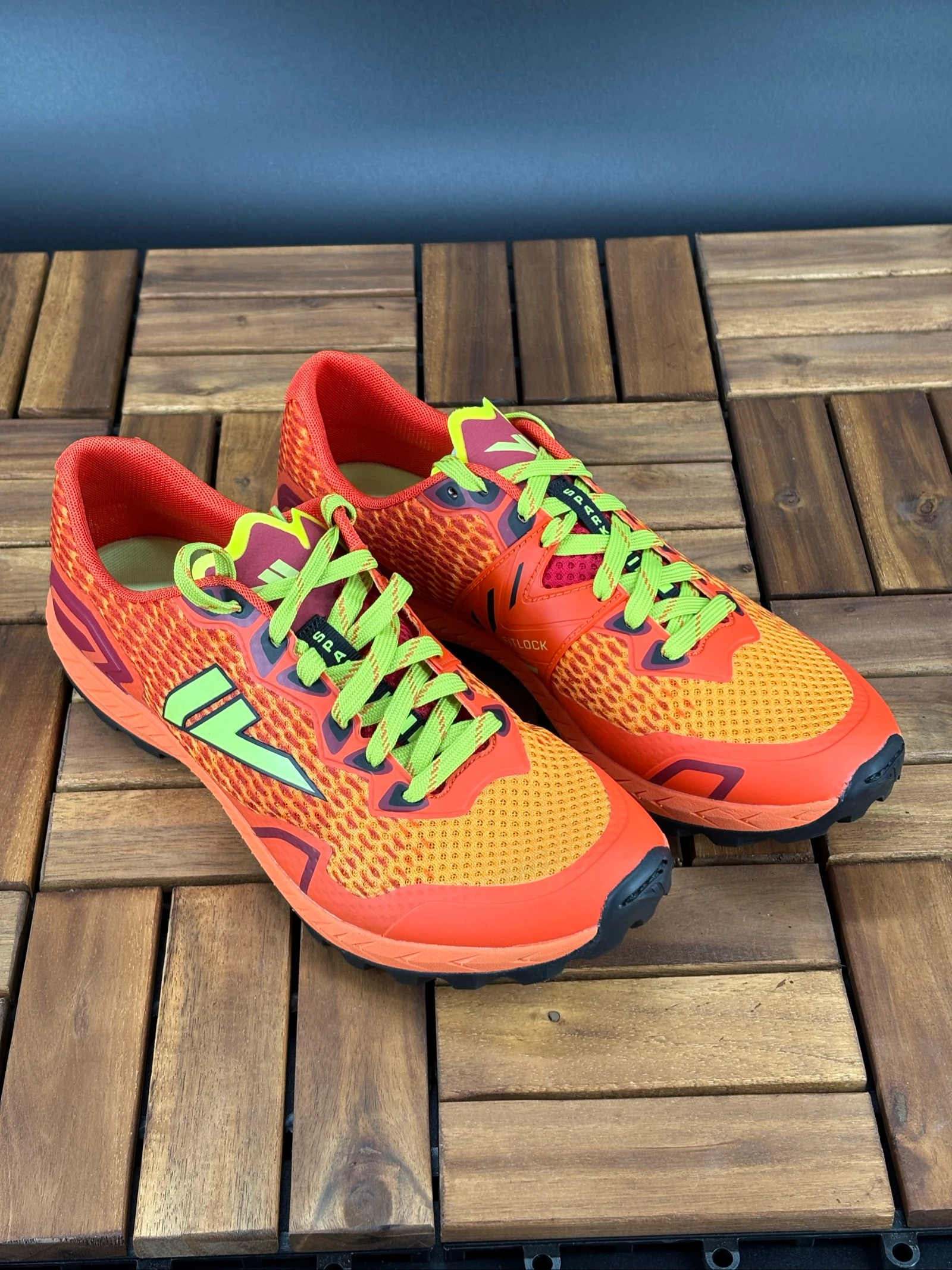 Size 45: VJ Sport Spark Trail Shoes Orange / Green – photo 4